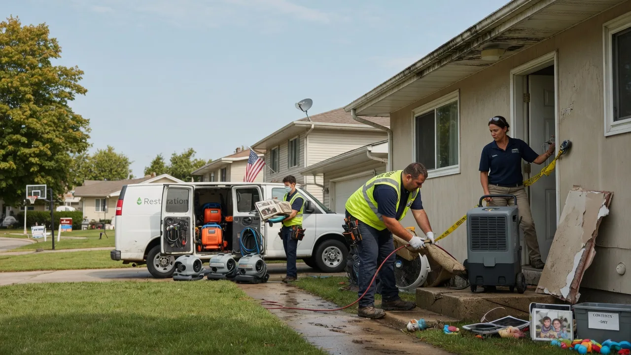 Water Damage Restoration in Castor, LA near me